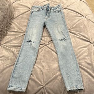 Zara high waisted skinny jeans